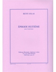 JOLAS B.-Episodio nº 8 per contrabbasso