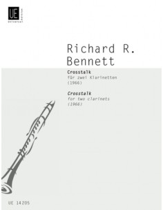 BENNETT R.R.-Crosstalk for 2 Clarinets