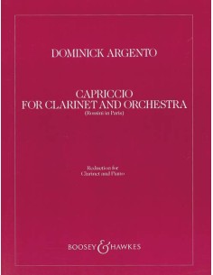 ARGENTO D.-Capricho per Clarinetto e Pianoforte