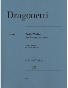 DRAGONETTI D.-Walzer (6) für Kontrabass (Urtext)