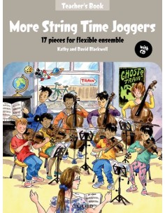 BLACKWELL K.-More String Time Joggers Lehrerbuch (Inc.CD)