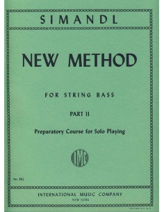 SIMANDL F.-New Method Vol.2 for String Bass (Stuart Sankey)