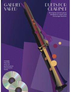 YARED G.-Duetti per violoncello per 2 clarinetti (Inc.2 CD)