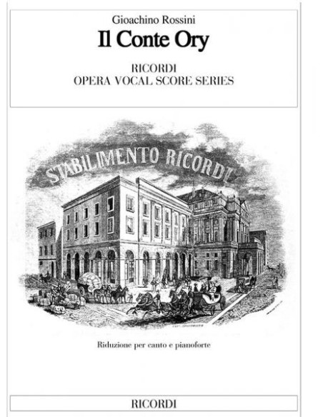 ROSSINI G.-Il Conte Ory para Canto y Piano