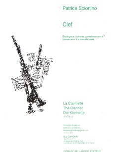 SCIORTINO P.-Clef (Study) for Bass Clarinet