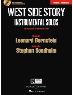 BERNSTEIN L.-West Side Story (Instrumental Solos) para Clarinete y Piano (Inc.CD) (Parman/Boyd)