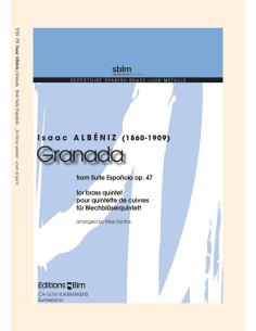 ALBENIZ I.-Granada Op.47 nº 1 para Quinteto de Viento Metal (Santos)
