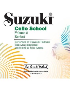 SUZUKI S.-8. Celloschule (Begleit-CD)