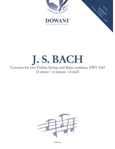 BACH J.S.-Doble Concierto en Re menor (BWV:1043) para 2 Violines, Cuerdas y BC (Audio Online)