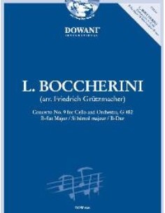 BOCCHERINI L.-Concierto nº  9 en Sib Mayor para Violoncello y Piano (Inc.CD) (Grutzmacher)
