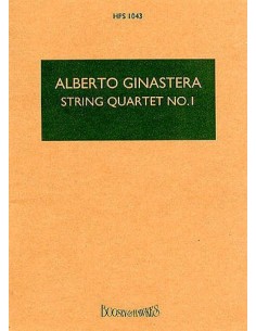 GINASTERA A.-Cuarteto de Cuerda nº 1 Op.20 (PB)