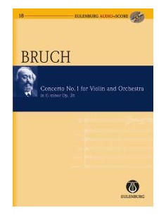BRUCH M.-Concierto nº 1 Op.26 en Sol menor para Violin y Orquesta (PB) (Inc.CD)