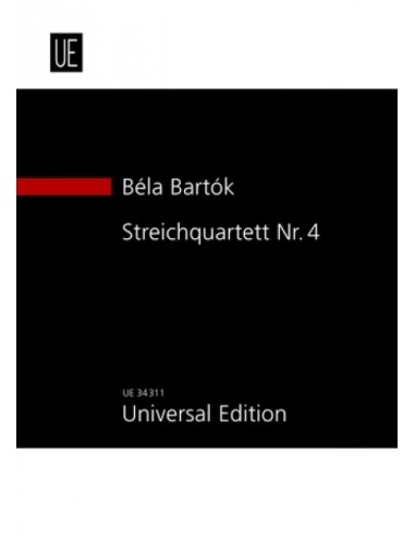 BARTOK B.-String Quartet No. 4 (Pocket Score)