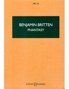 BRITTEN B.-Phantasy Quartet Op.2 per oboe e trio d'archi (PB)
