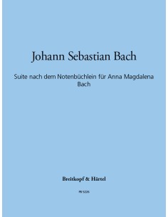 BACH J.S.-Album para Ana Magdalena (Suite) para Pequeña Orquesta (Partitura Director)