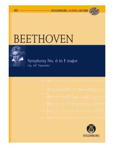 BEETHOVEN L.V.-Sinfonia nº 6 en Fa Mayor Op.68 "Pastoral" para Orquesta (Partitura Bolsillo) (Inc.CD