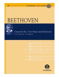 BEETHOVEN L.V.-Concierto nº 5 en Mib Mayor Op.73 "Emperador" para Piano y Orquesta (PB) (Inc.CD)