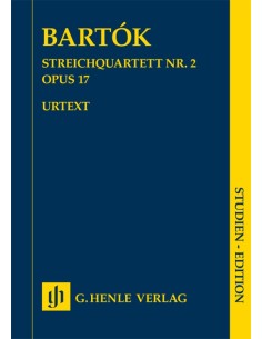 BARTOK B.-String Quartet No. 2 Op.17 (Sheet Music Pocket) (Urtext)