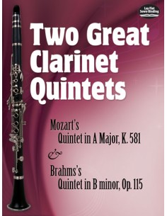 BRAHMS & MOZART-Quinteto Op.115 y Quinteto (K.581) (Partitura Director)
