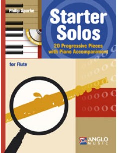 SPARKE P.-Starter Solos (20 pezzi progressivi) per flauto e pianoforte (Inc.CD)