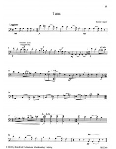 CASPER B.-Zeitgenoessische Fagottmusik (Contemporay Music for Bassoon) para 2 Fagotes (Hahnchen) 2