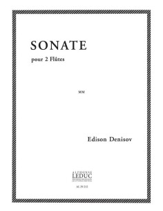 DENISOV E.-Sonata para 2 Flautas