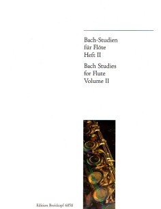 BACH J.S.-Studi (24) Vol.2 per flauto (Schindler & Braun)