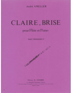 AMELLER A.-Claire Brise para Flauta y Piano