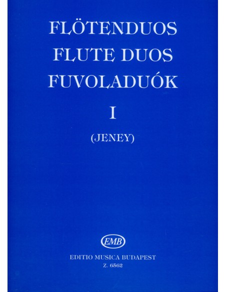 JENEY D.-Duos 1º per 2 Flauti