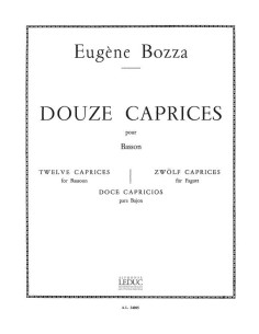 BOZZA E.-Caprices (12) para Fagot