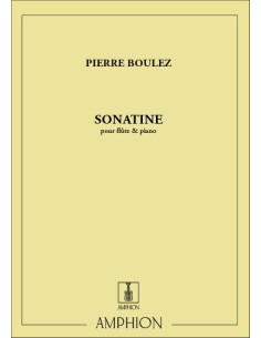 BOULEZ P.-Sonatine per flauto e pianoforte
