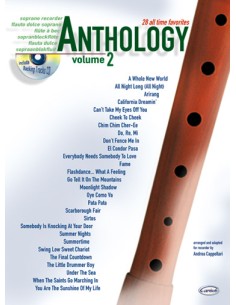 CAPPELLARI A.-Antologia para Flauta Dulce Soprano Vol.2 (Inc.CD)