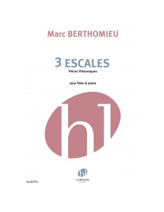 BERTHOMIEU M.-Escales (3) per flauto e pianoforte