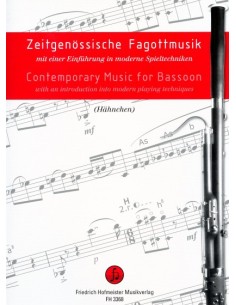 CASPER B.-Zeitgenoessische Fagottmusik (Contemporay Music for Bassoon) para 2 Fagotes (Hahnchen)