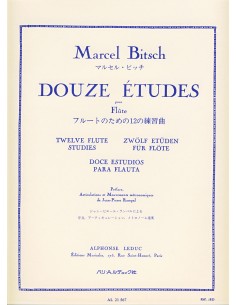 BITSCH M.-Studies (12) for Flute