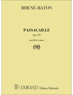 BATON R.-Passacaille Op.35 per Flauto