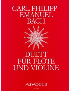 BACH C.P.E.-Duo para Flauta y Violin (Pauler)