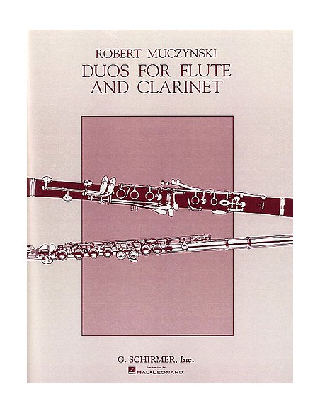 MUCZYNSKI R.-Duos per flauto e clarinetto