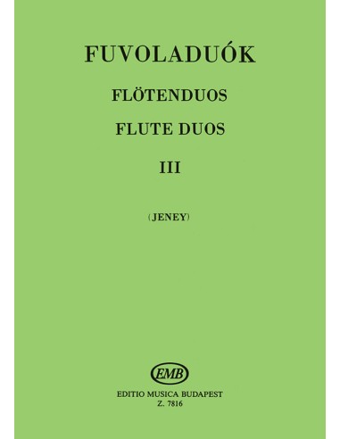 JENEY D.-Duos 3º para 2 Flautas