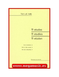 VAN DER VALK T.-11 Flöten-Etüden