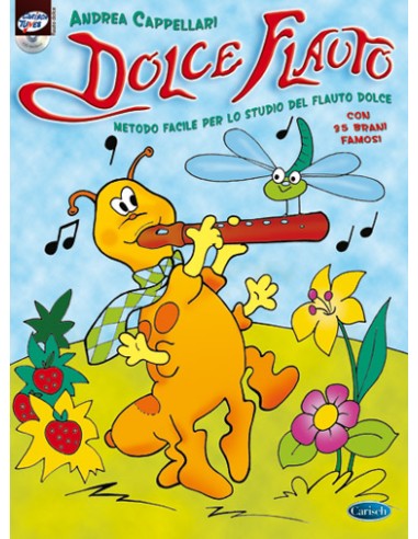 CAPPELLARI A.-Dolce Flauto para Flauta Dulce (Inc.CD)