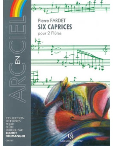 FARDET P.-Caprices (6) para 2 Flautas