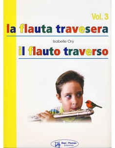 ORY I.-The Transverse Flute (Method) Vol.3 for Flute (Spanish/Italian)