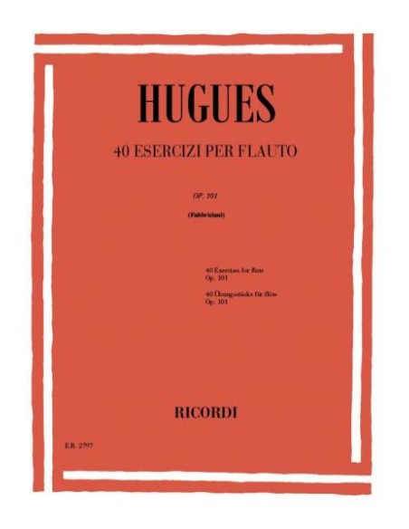 HUGHES L.-Studi (40) Op.101 per flauto