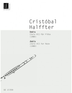 HALFFTER C.-Debla per flauto