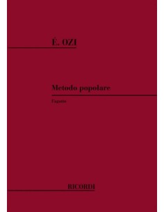 OZI E.-Popular Method for Bassoon (Torriani)