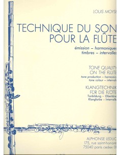 MOYSE L.-Technique du Son for Flute