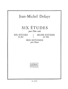 DEFAYE J.M.-Studi (6) per flauto