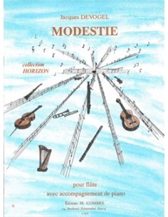 DEVOGEL J.-Modestie for Flute and Piano