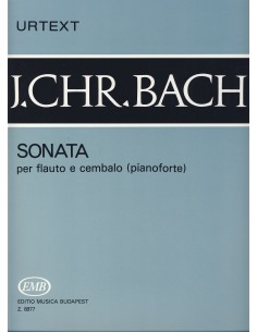 BACH J.C.-Sonata para Flauta y Piano (Urtext) (Orban)